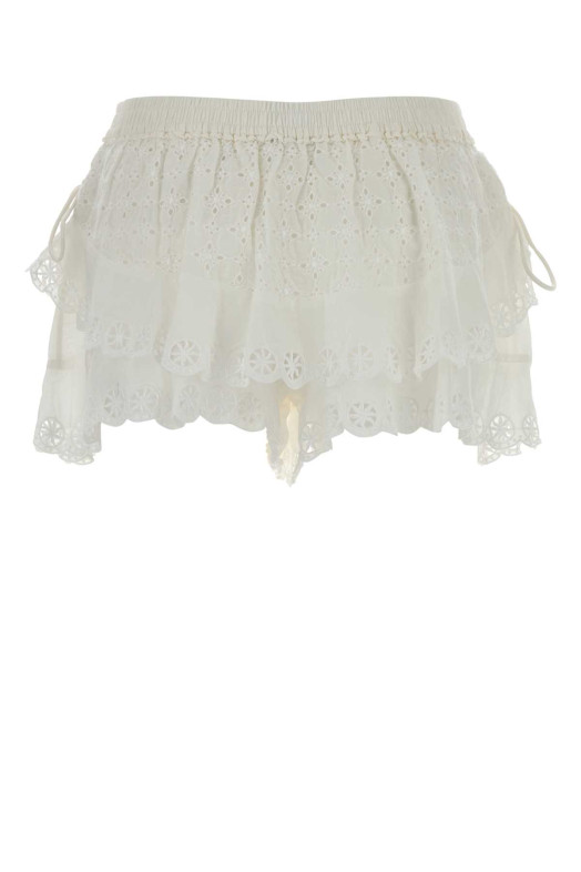 White broderie anglaise Neis shorts ISABEL MARANT (SH0302FAD2J17I)