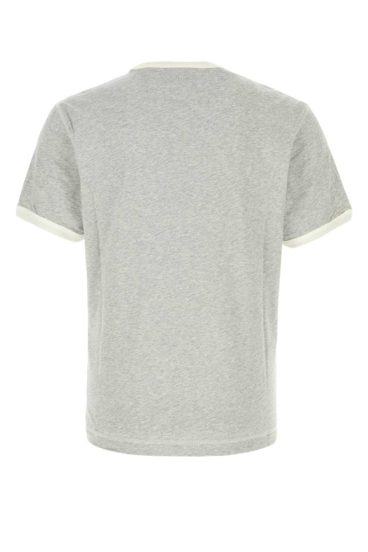 Grey cotton t-shirt AMI (UTS371724)