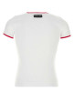 White cotton t-shirt MARINE SERRE (UTT014ACJER0008)