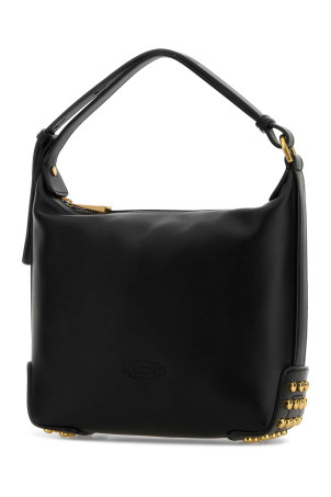 Black leather shoulder bag BLUE TOD'S (XBWGMTE0100UCT)