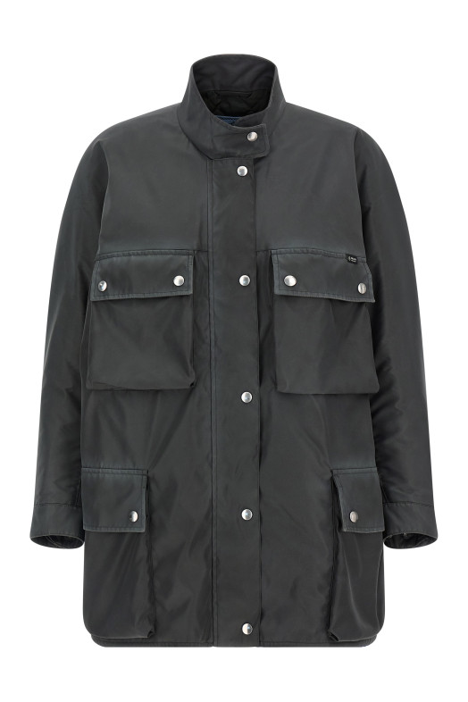 Re-Nylon Waterproof Jacket Gray