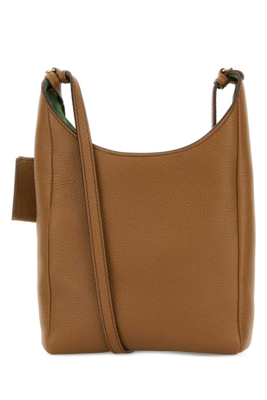 Camel leather crossbody bag MIU MIU (5BE0992IFL)