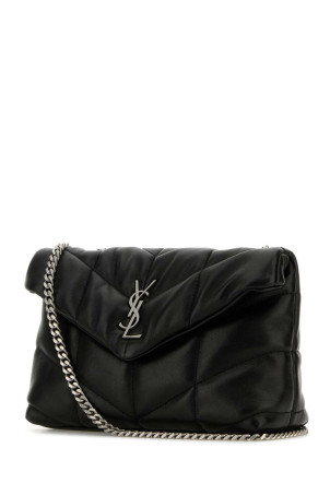 Black nappa leather Puffer Toy crossbody bag Black SAINT LAURENT (7593371EL00)