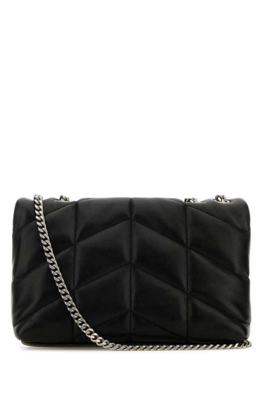 Black nappa leather Puffer Toy crossbody bag Black SAINT LAURENT (7593371EL00)