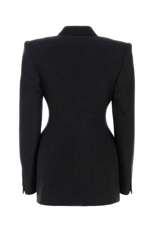 Charcoal cashmere blend blazer BALENCIAGA (794461TTU19)