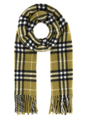 Embroidered cashmere scarf BURBERRY (8099690)