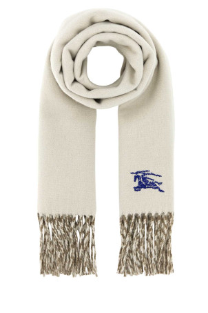 Ivory cashmere reversible scarf BURBERRY (8109552)