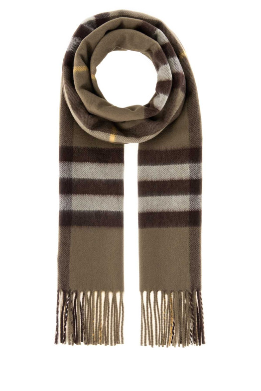 Embroidered cashmere scarf BURBERRY (8112647)
