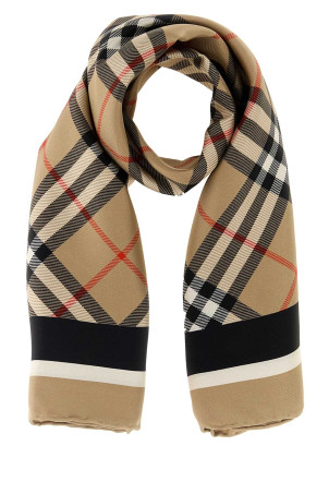 Printed silk foulard BURBERRY (8113048)