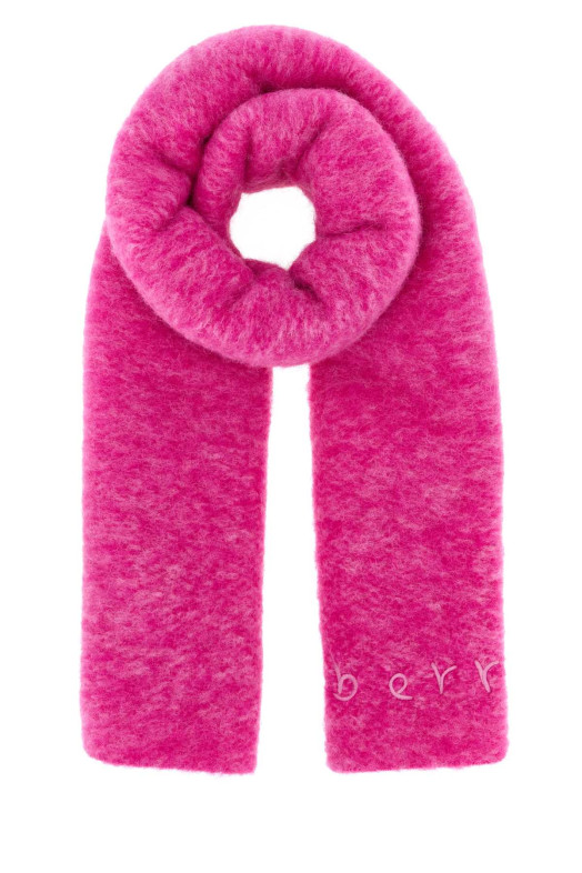 Two-tone alpaca blend scarf BURBERRY (8118733)