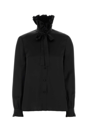 Black silk shirt Black GUCCI (860509ZHS19)