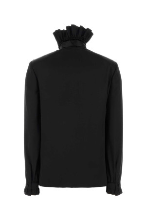 Black silk shirt Black GUCCI (860509ZHS19)