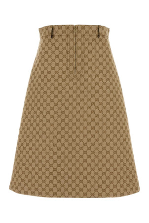 Embroidered jacquard skirt GUCCI (864256ZAUSC)