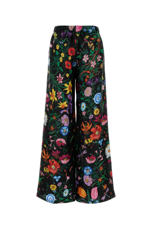 Printed twill wide-leg pant GUCCI (867082ZAUU8)