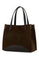 Brown suede Loafer shopping bag Red JW ANDERSON (HB0766LA0364)