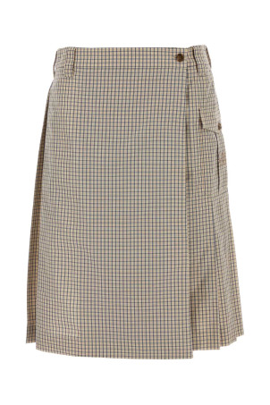 Embroidered nylon blend skirt MIU MIU (MG2642SOOO19CW)