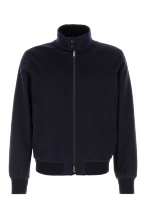 Dark blue cashmere jacket ZEGNA (RUGT63A2G153)