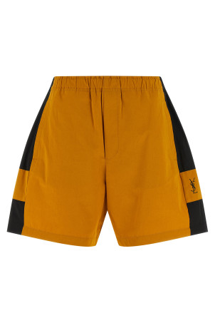 'Cassandre' color-block bermuda shorts Yellow