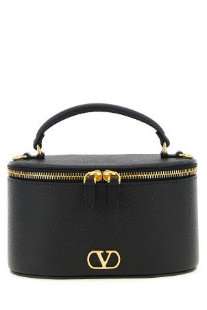 Valentino Garavani Vlogo Signature mini crossbody bag Black