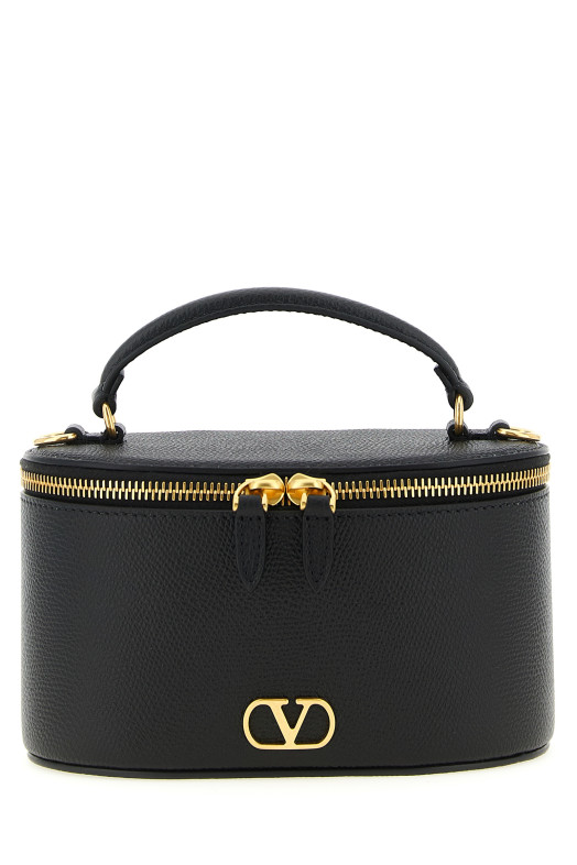 Valentino Garavani Vlogo Signature mini crossbody bag Black