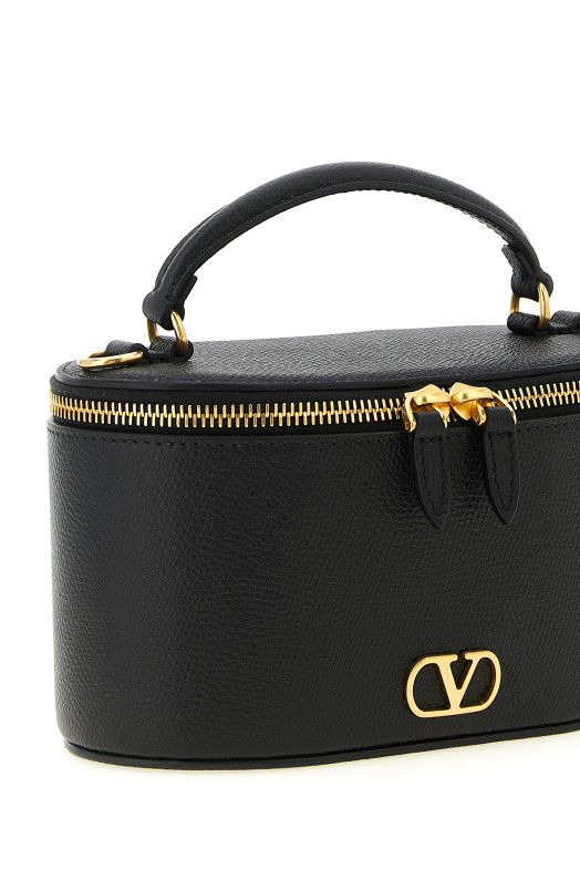 Valentino Garavani Vlogo Signature mini crossbody bag Black