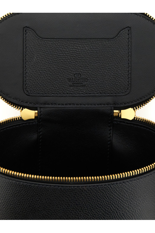 Valentino Garavani Vlogo Signature mini crossbody bag Black