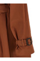 Double-breasted trench coat Brown