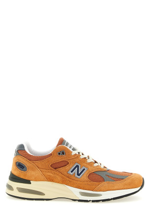 'Made in UK 991V2' sneakers orange