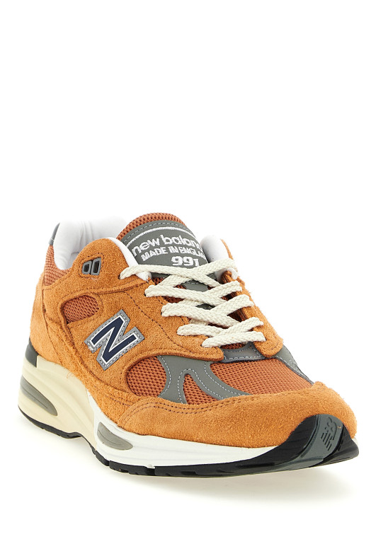'Made in UK 991V2' sneakers orange
