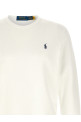 Loopback cotton sweatshirt White
