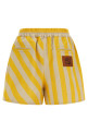 Pequin striped shorts Yellow