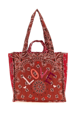 Medium 'Cabas' shopping bag Red