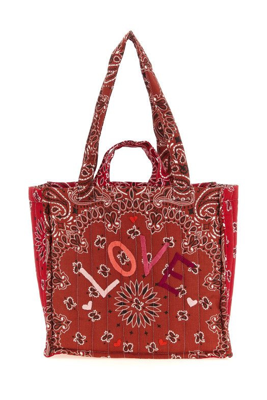 Medium 'Cabas' shopping bag Red
