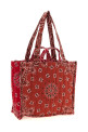 Medium 'Cabas' shopping bag Red