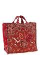 Medium 'Cabas' shopping bag Red
