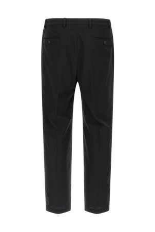 Logo keyring pants Black