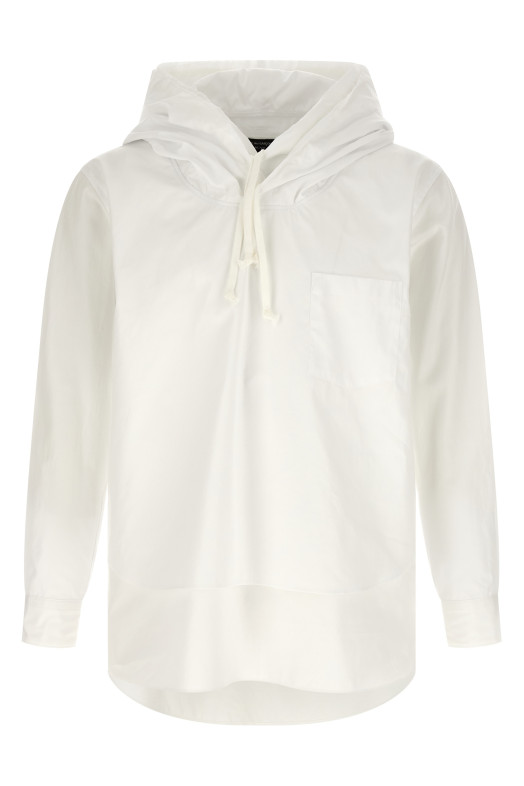 Double layer blouse White