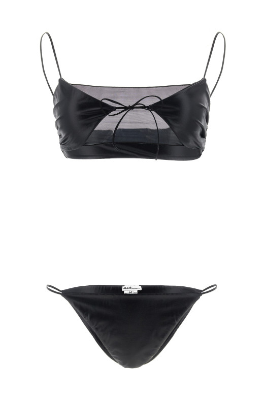 Бикини «Sporty Mesh» черного цвета SPORTYMESHBLACK00