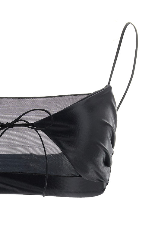 Бикини «Sporty Mesh» черного цвета SPORTYMESHBLACK00