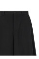 Extra loose leg bermuda shorts Black