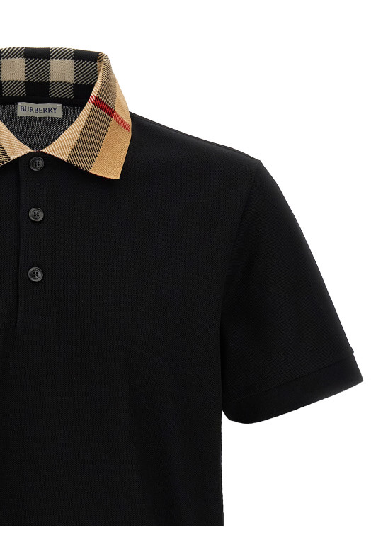 'Cody' polo shirt Black