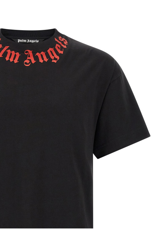 'Neck Logo' T-shirt Black