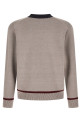 Jacquard sweater Gray
