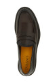 Leather loafers Brown