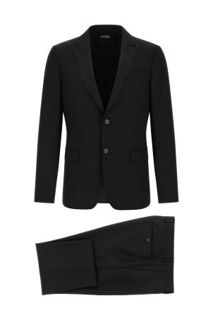 Mohair wool dress Black