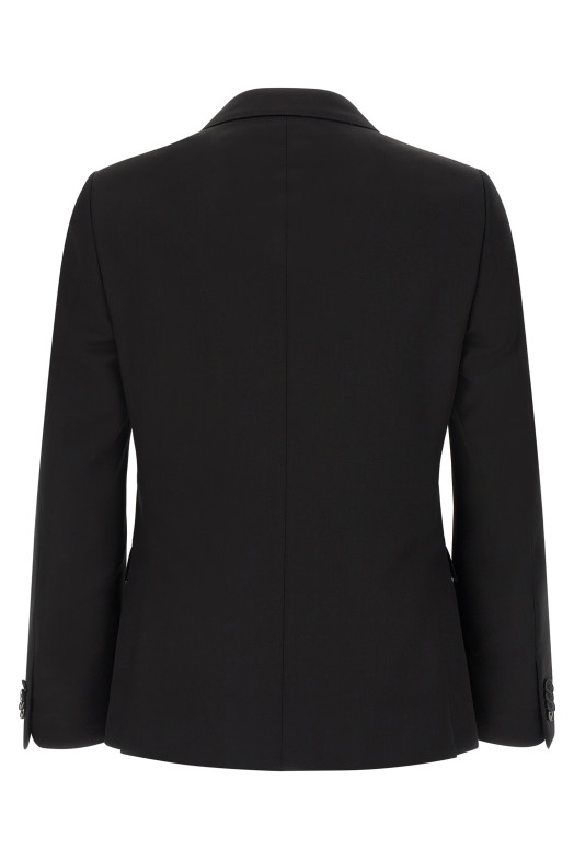 Mohair wool dress Black