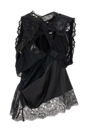 Топ Junya Watanabe x Peach John, чорний JQB0051