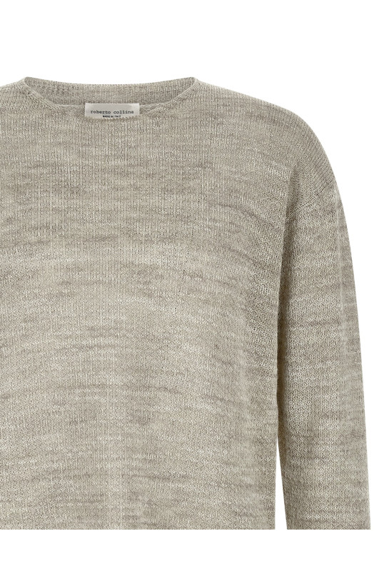 Mouliné sweater Gray