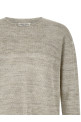 Mouliné sweater Gray