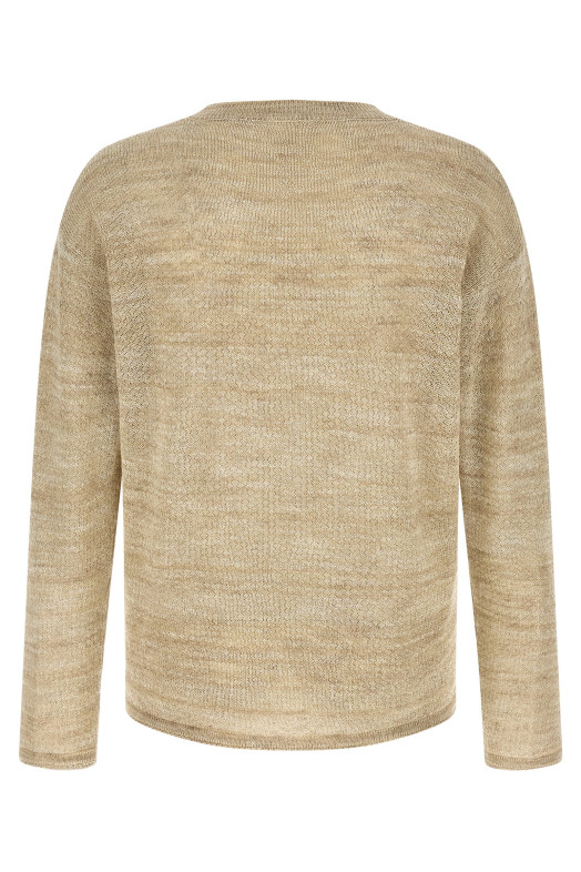 Mouliné sweater Beige